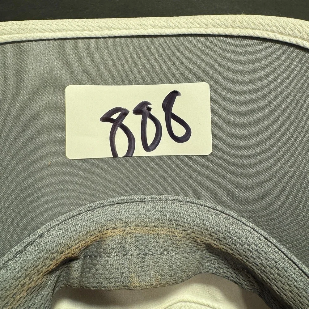 Adidas Visor Hat Cap White 3 Stripes Aeroready Strap Back Sun Tennis Athletic‎